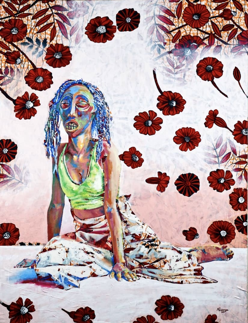 Girl with mask 2